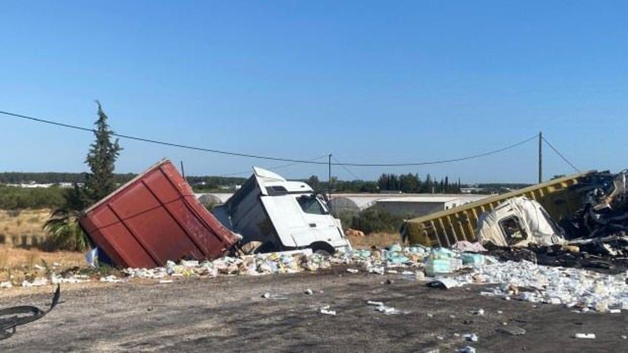 Antalya’da korkunç kaza! Görgü tanığı böyle anlattı