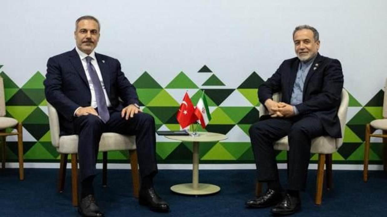 Bakan Fidan, İranlı mevkidaşı Abbas Arakçi ile görüştü