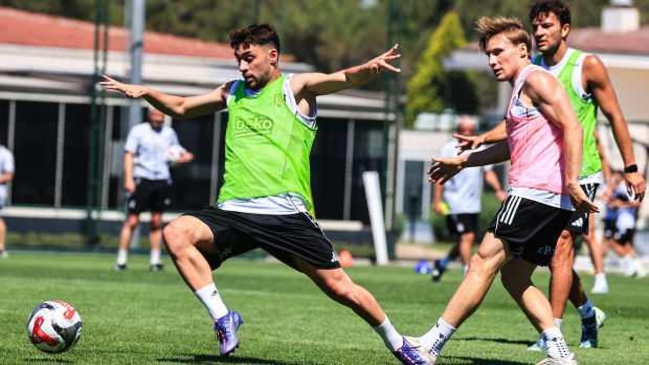 Beşiktaş yeni sezona hazırlanıyor! Kampa gen&ccedil; futbolcular damga vurdu