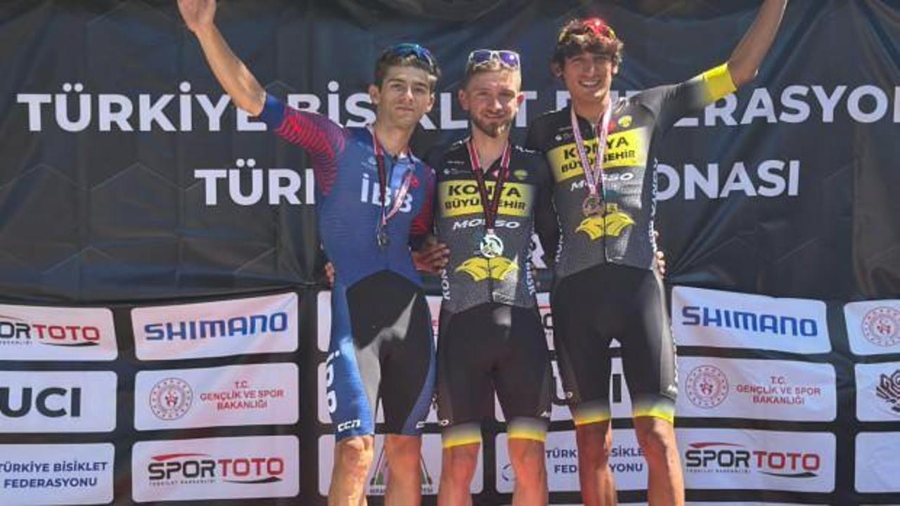 Büyükşehir'in pedalları Türkiye Yol Şampiyonası'nda tozu dumana kattı