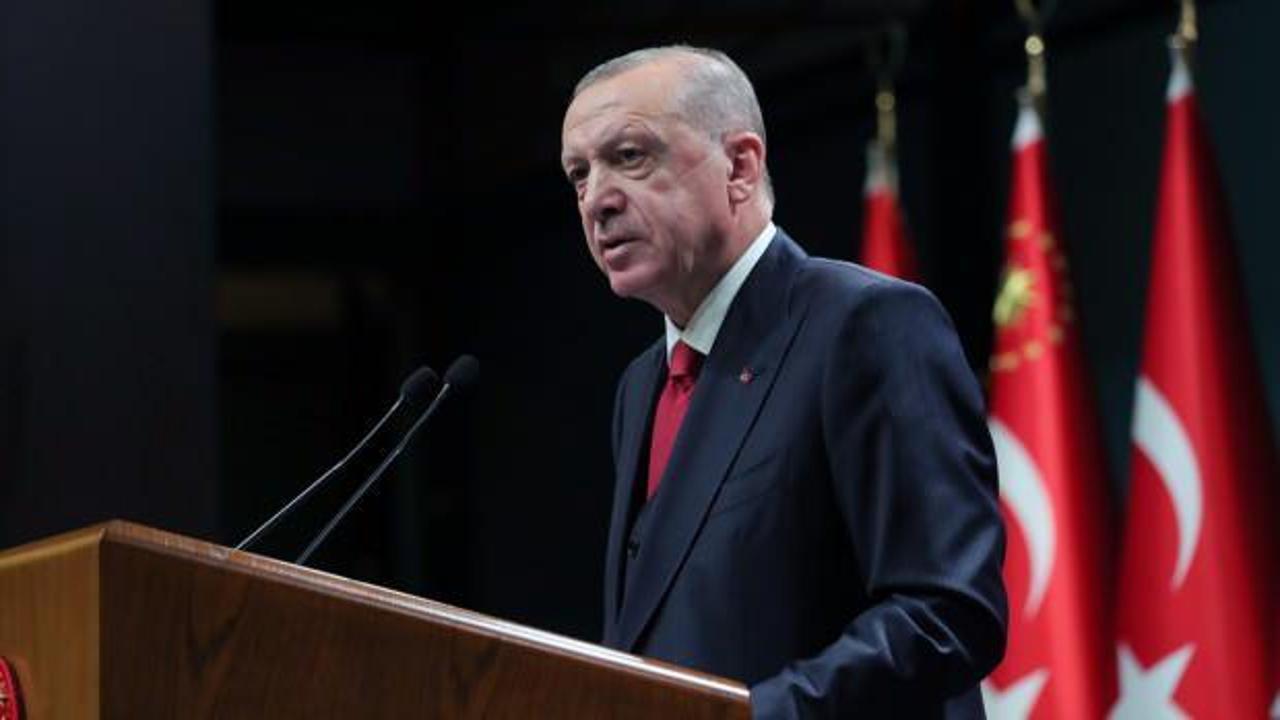 Cumhurbaşkanı Erdoğan'dan şehit orman işçisi Ragıp Şahin'in ailesine başsağlığı mesajı