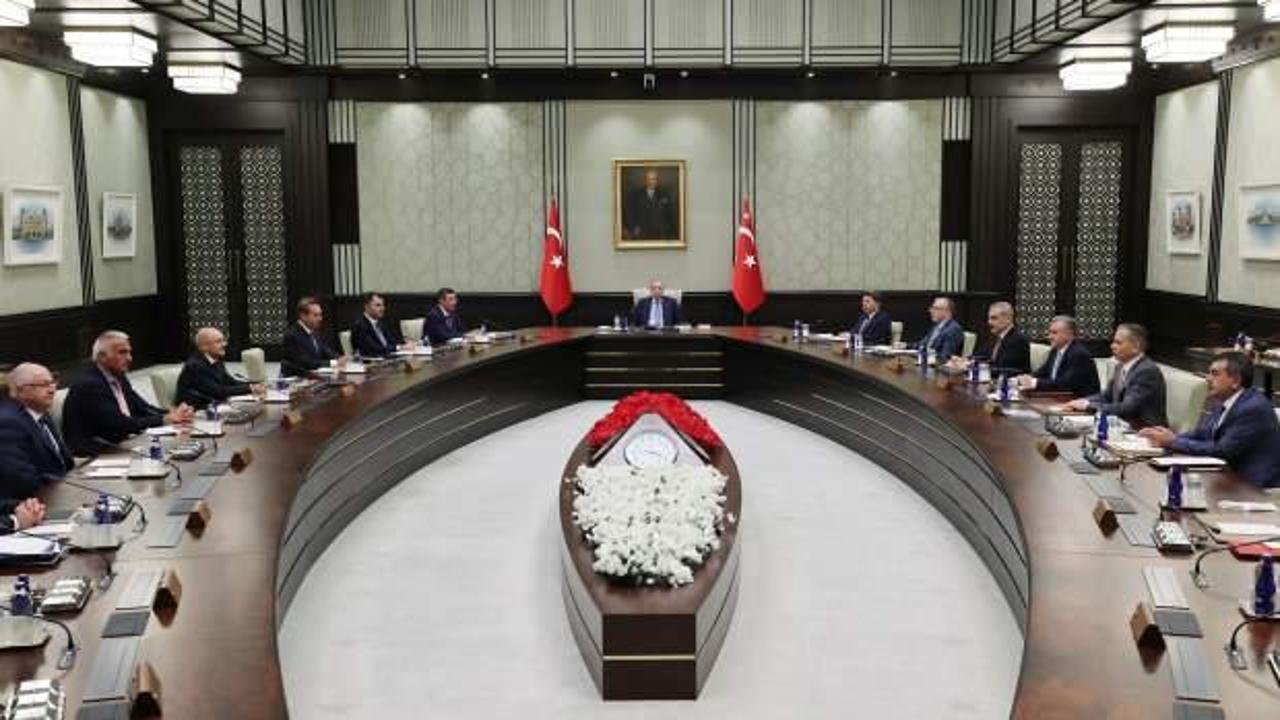 Cumhurbaşkanlığı Kabinesi toplandı
