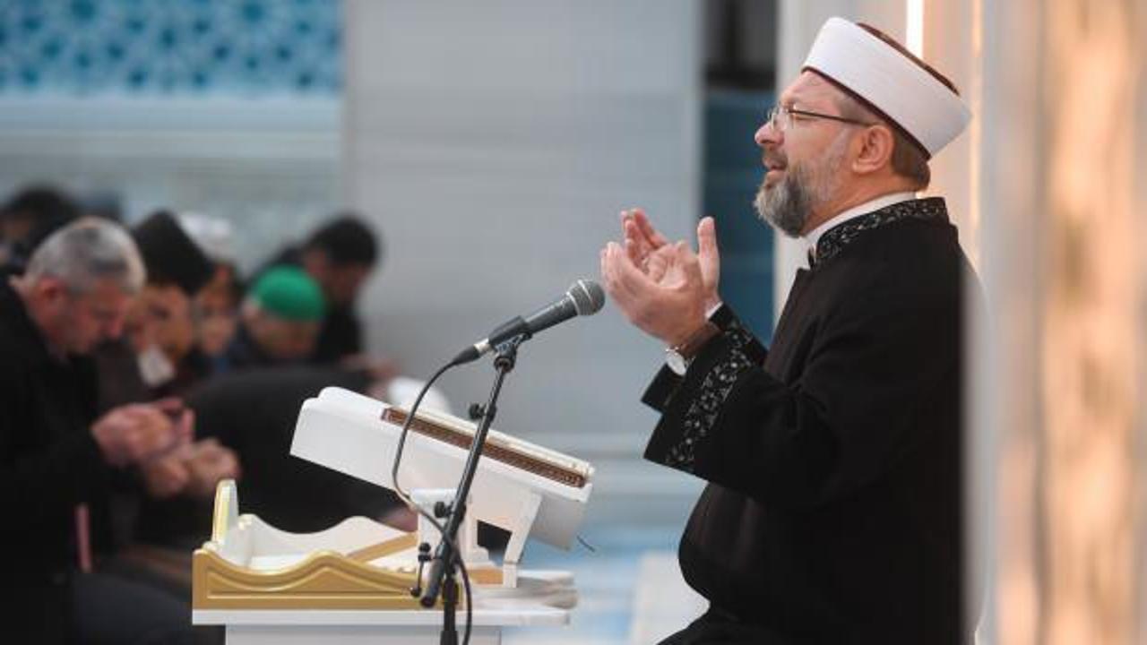 Diyanet İşleri Başkanı Erbaş’tan Muharrem Ayı ve Aşure Günü mesajı