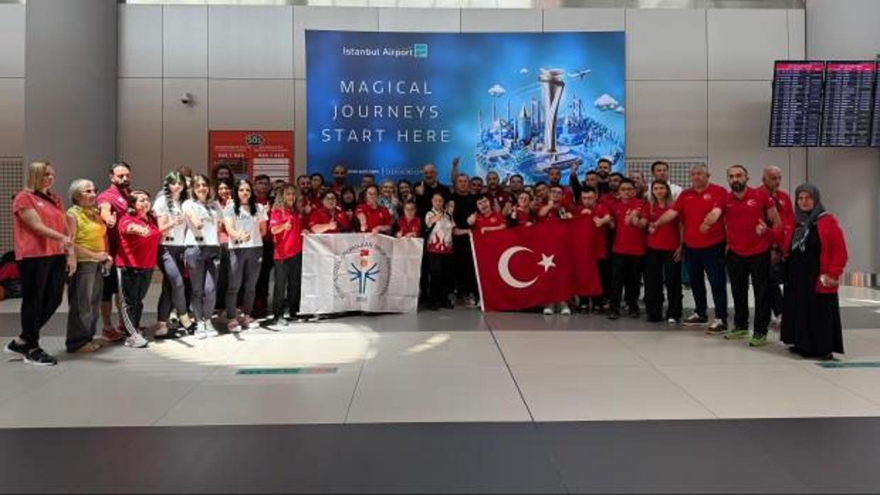 Down sendromlu milli sporcular, Avrupa Şampiyonası için Çekya'ya gitti