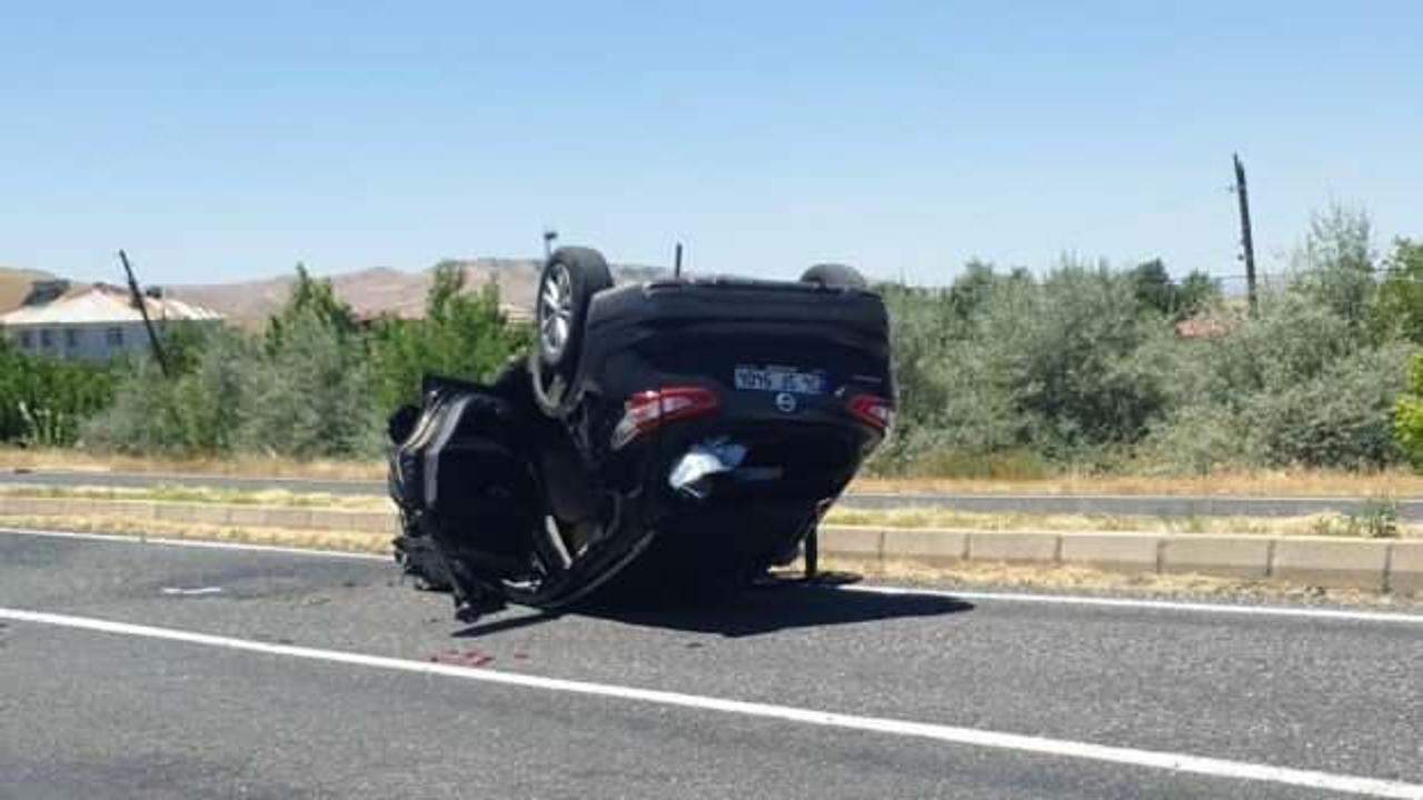Elazığ’da trafik kazası: Yaralılar var