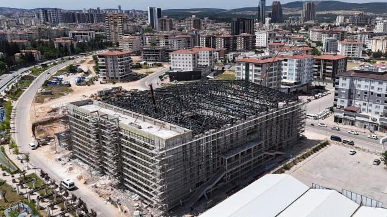 Gaziantep'in yeni spor üssü hızla yükseliyor