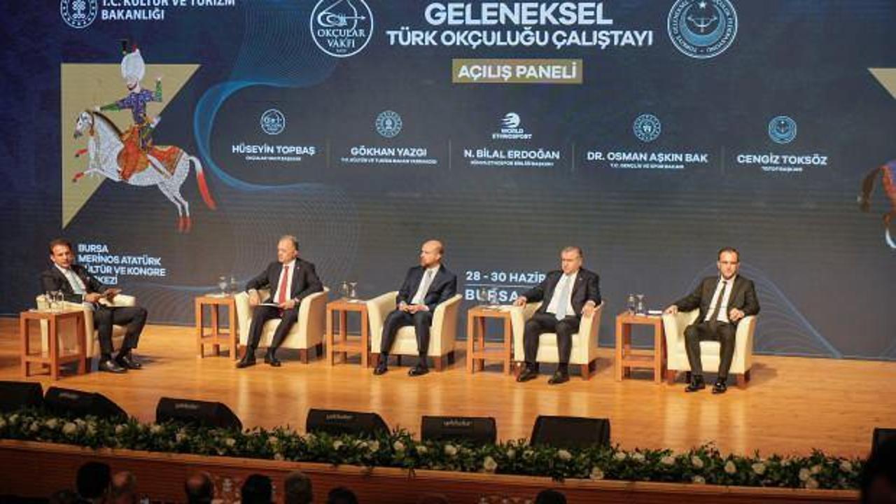 'Geleneksel Türk Okçuluğu Çalıştayı' Bursa'da düzenlendi