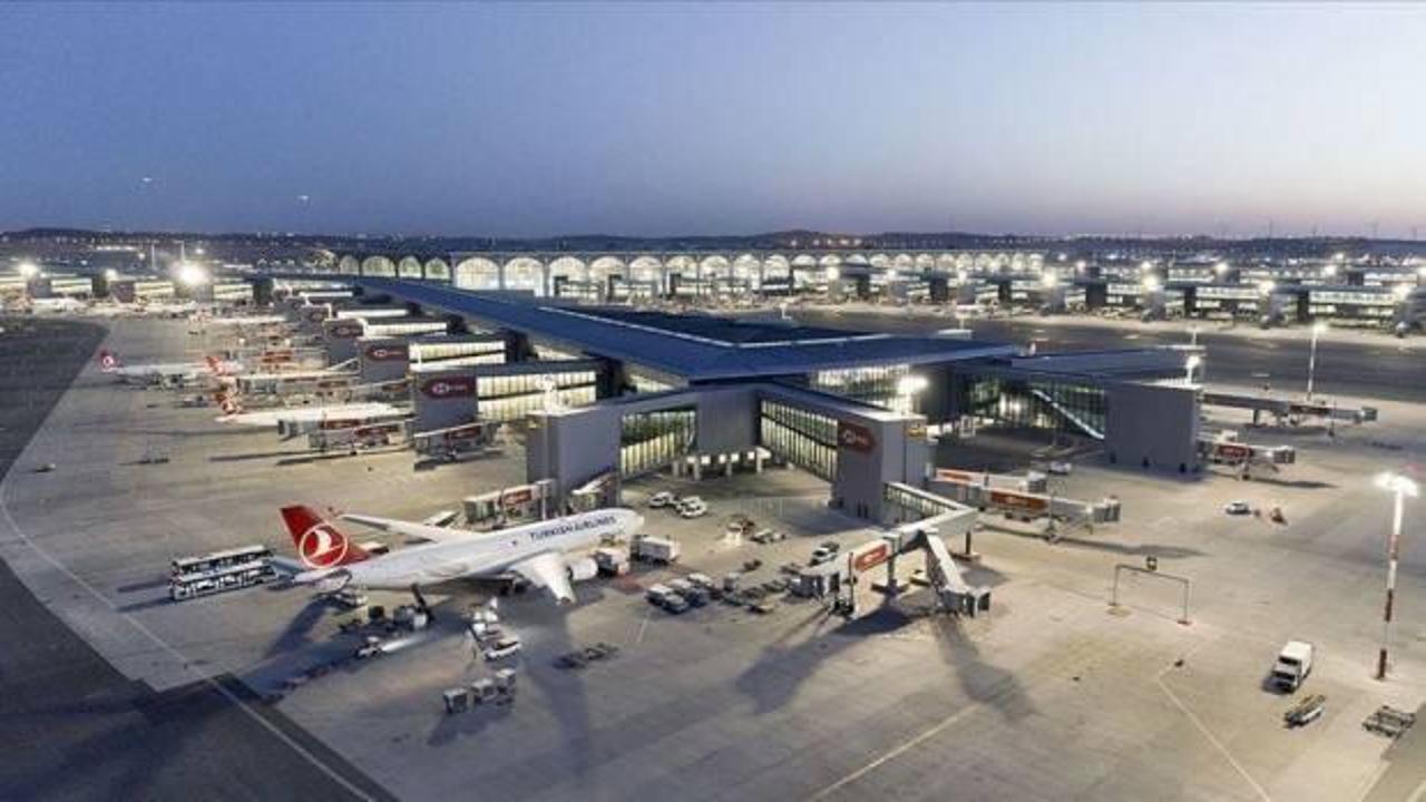 İstanbul Havalimanı günlük 1553 uçuşla Avrupa'nın en yoğun havalimanı oldu