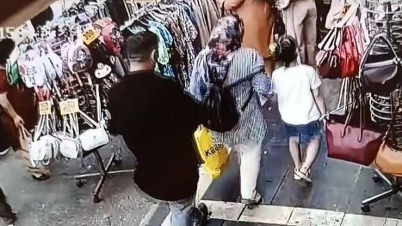 Kaşla göz arasında 700 bin lirayı çaldı