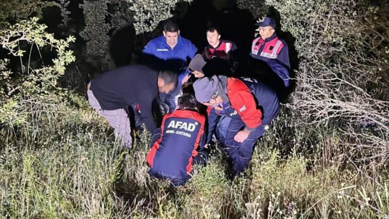 Kaybolan zihinsel engelli kadın, termal dron yardımıyla bulundu