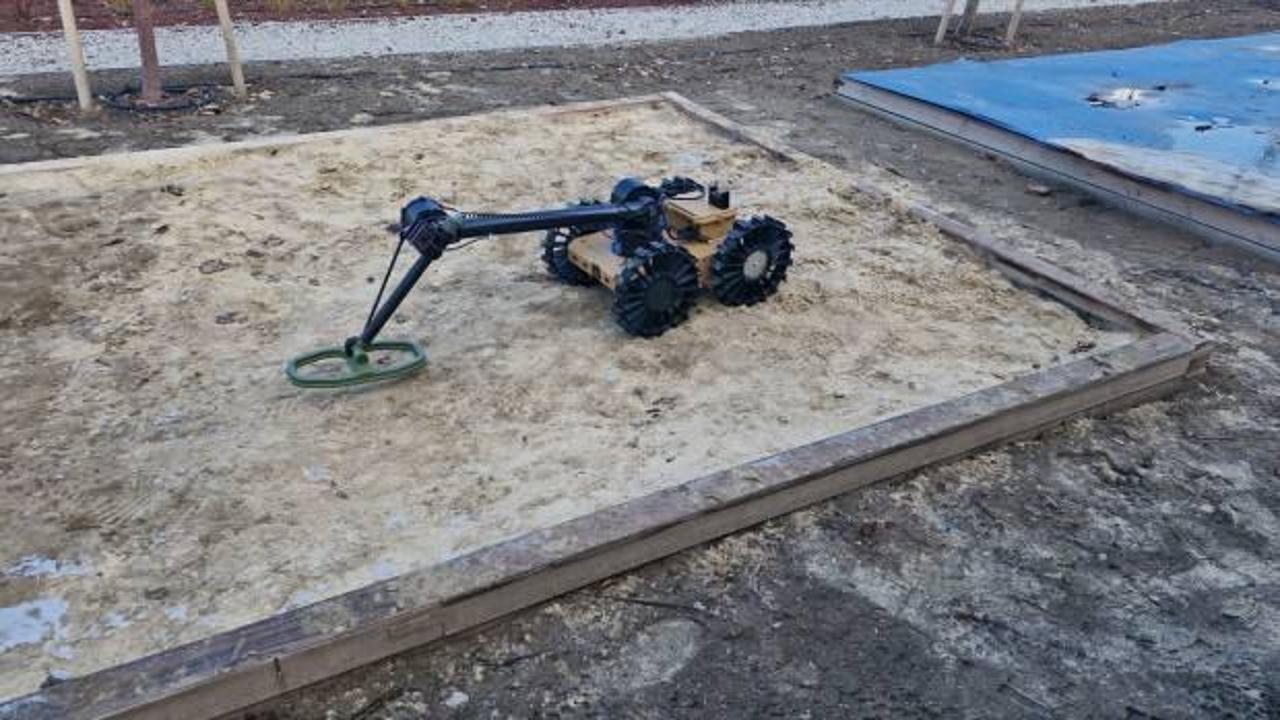 Mayın avcı robotu göreve hazırlanıyor