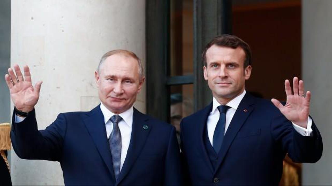 Putin ile Macron arasında 3 yılın ardından ilk görüşme