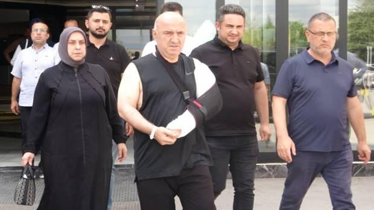 Silahla kolundan yaralanmıştı: Darıca belediye başkanı taburcu edildi