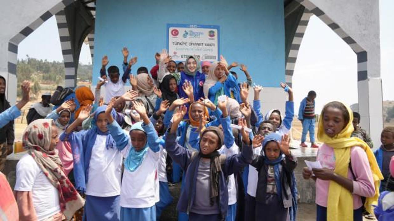 TDV “Bir Damla Hayat” projesiyle 11 milyon kişiyi temiz suyla buluşturdu