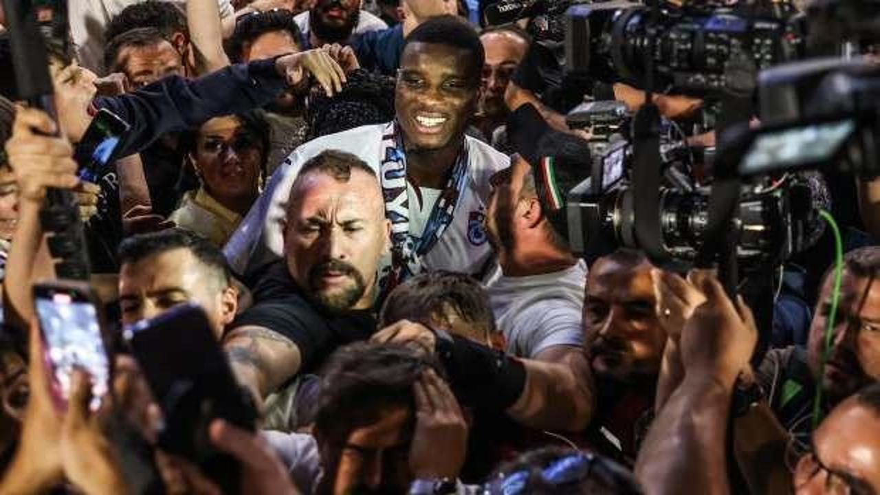 Trabzonspor golc&uuml;s&uuml;ne kavuştu! Yıldız golc&uuml; kente geldi