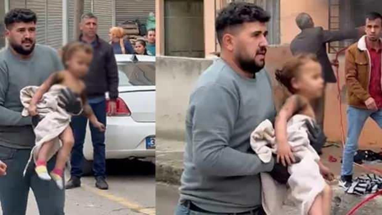 Alevler arasında kalan 4 yaşındaki Ayşe'den iyi haber 