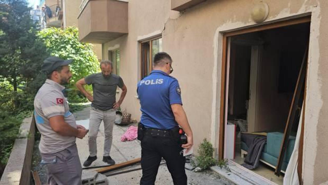 Zonguldak'ta evin banyosunda esrarengiz patlama