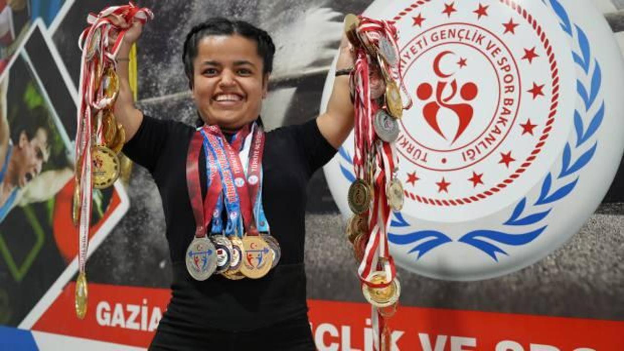 35 kiloluk bu sporcu 12 yılda 92 madalya kazandı: Hayali Los Angeles