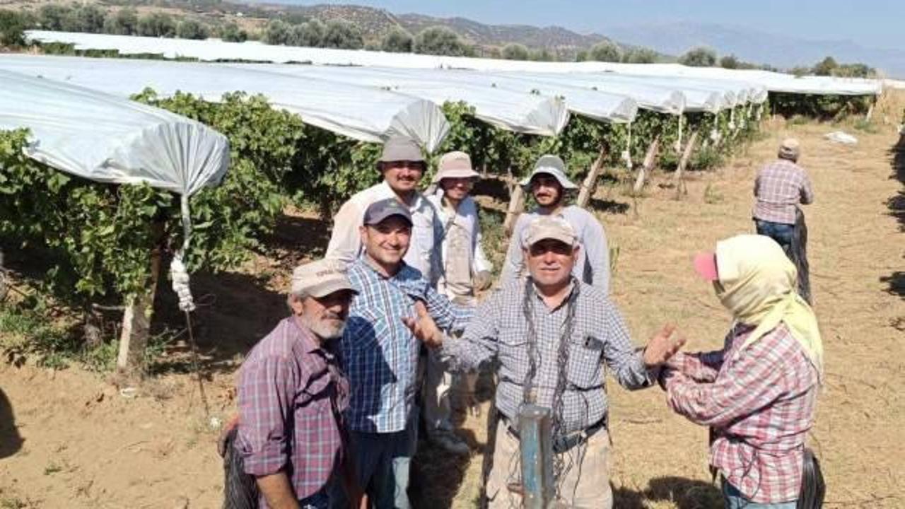 'Allah’ım tedbir bizden, takdir sizden' diyerek bahçesini örtüyle kapladı 