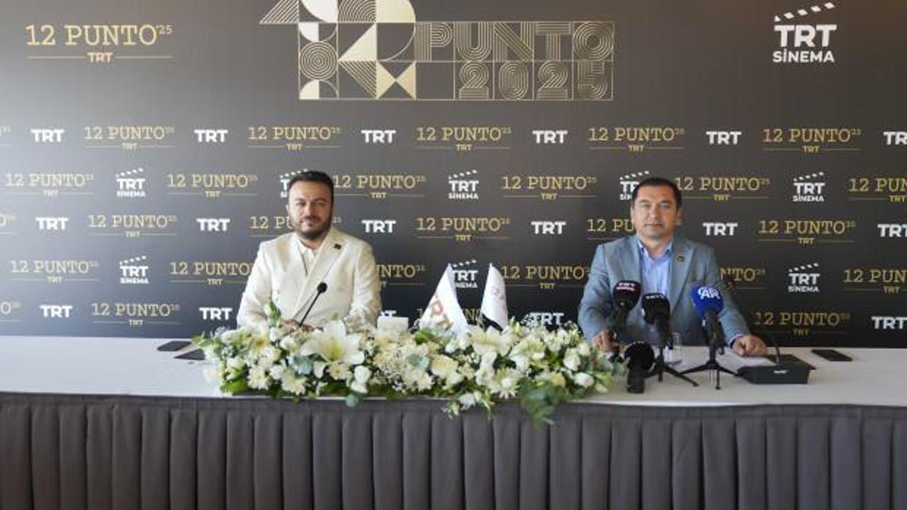 35 ülkeden sinema profesyonelleri TRT 12 Punto etkinliğinde buluşuyor