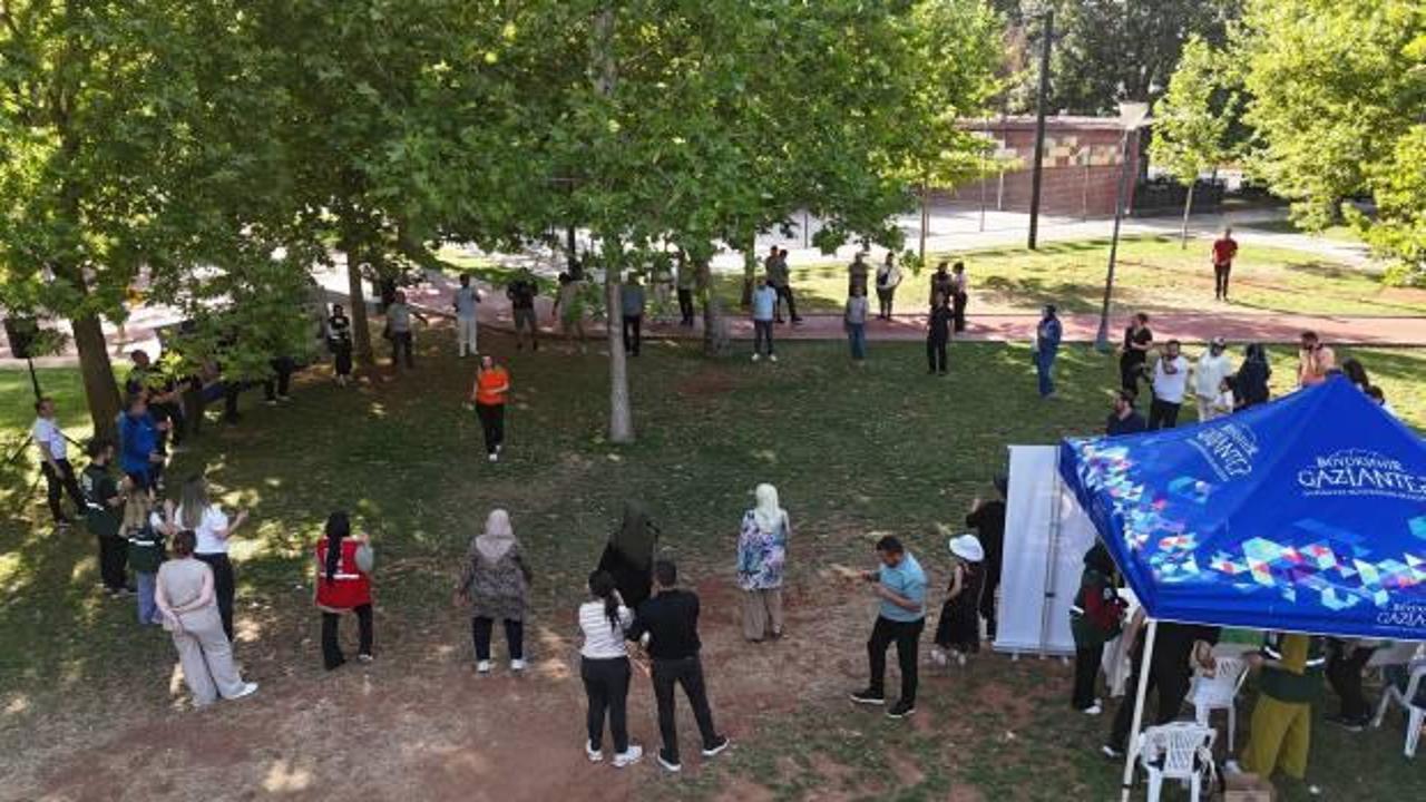Gaziantep Büyükşehir, gazi şehirlileri sağlık için bir araya getirdi