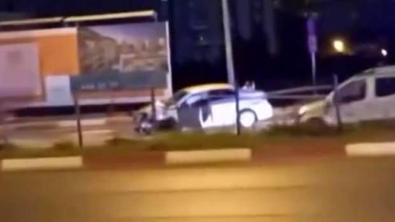 Kaldırımda yürüyen baba ve oğlunu canlarından etti!