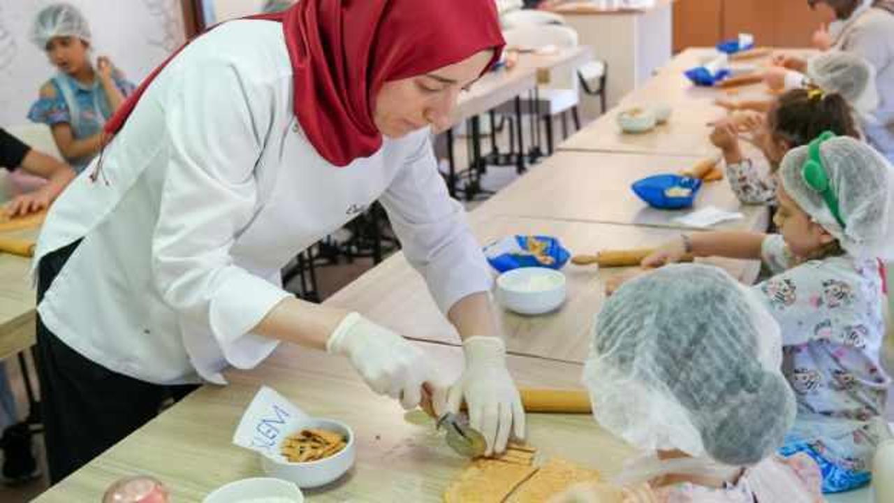 Gaziosmanpaşa’da minik ellerden büyük lezzetler