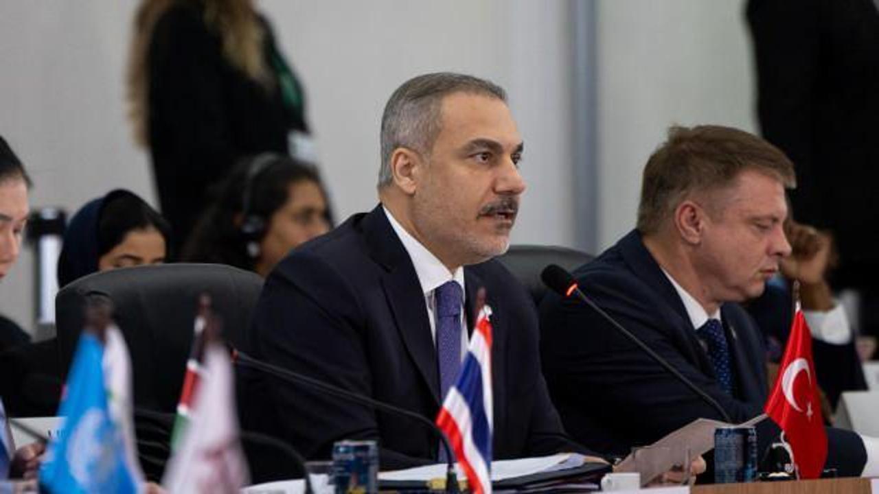 Bakan Fidan BRICS zirvesinde konuştu