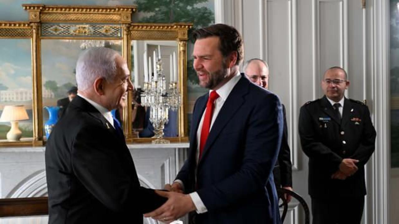 ABD'de kanlı zirve! Netanyahu, Rubio ve JD Vance ile görüştü