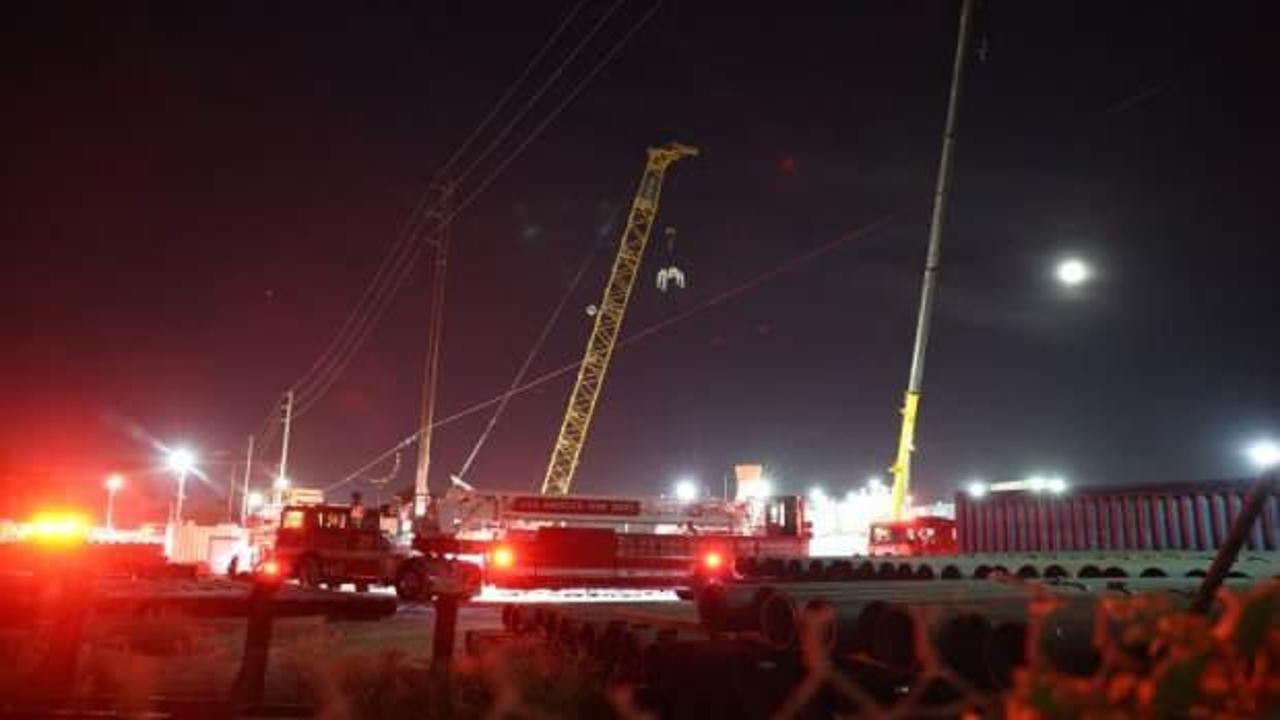 Çöken tünel inşaatında 31 kişi mahsur kaldı! Los Angeles'ta korkutan olay