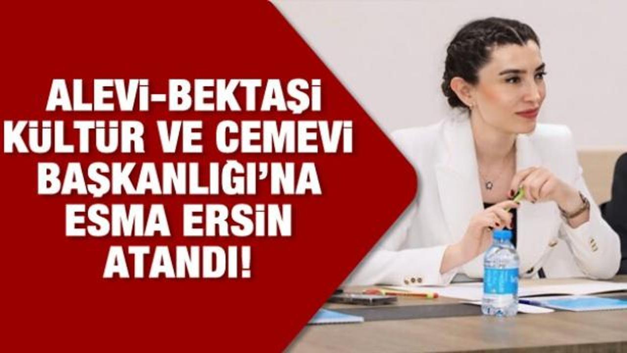 Alevi-Bektaşi Başkanlığı’na yeni atama: Esma Ersin kimdir?