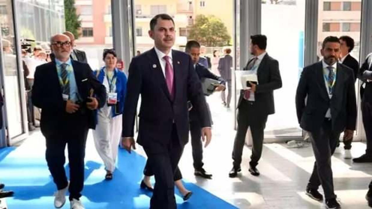 Bakan Kurum, Roma'da düzenlenen 2025-Ukrayna İyileştirme Konferansı'na katıldı