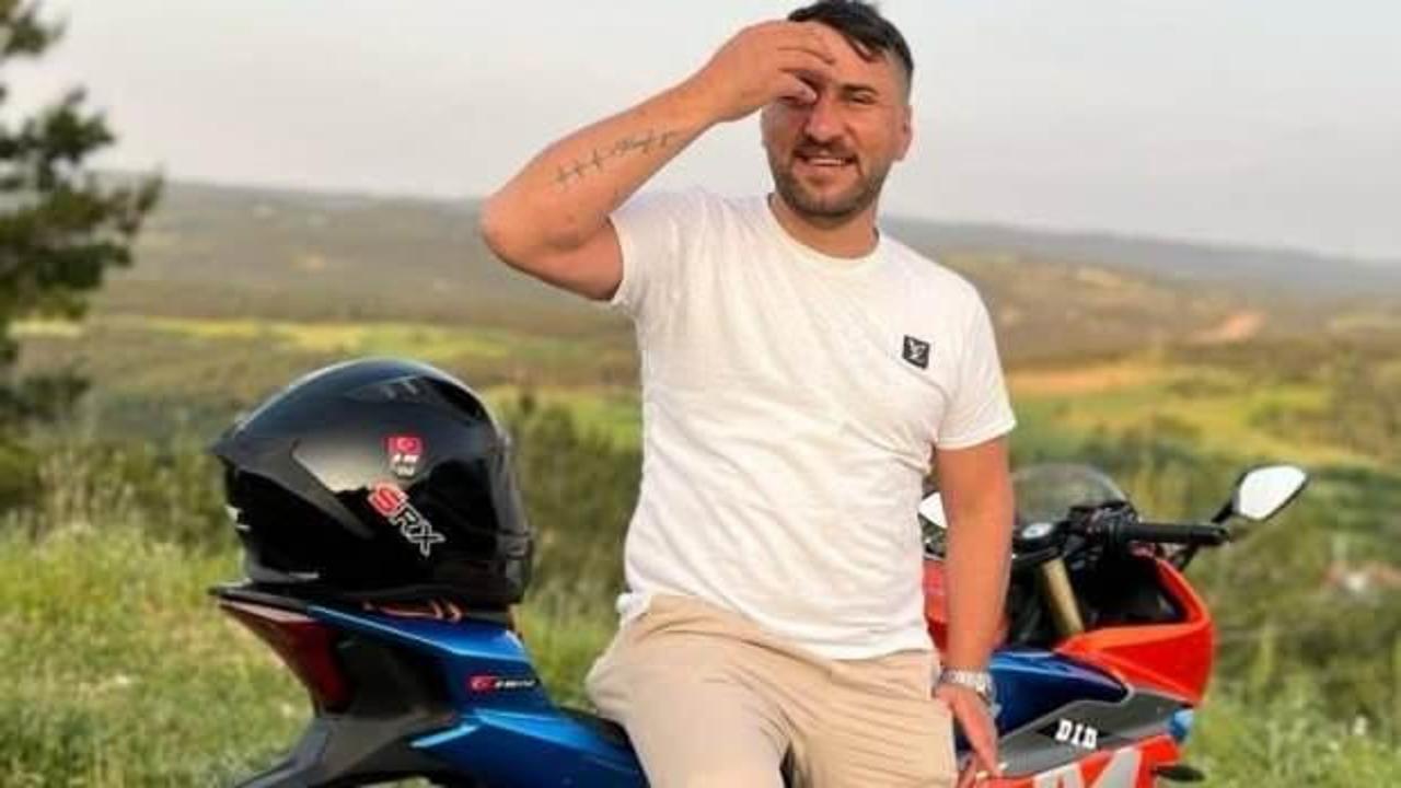 Bariyerlere çarpan motosiklet sürücüsü öldü
