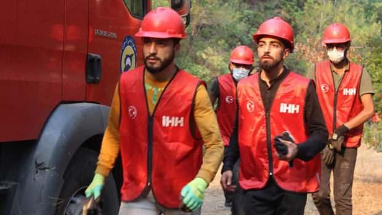 Bayırbucak’taki Türkmen köylerinde orman yangınları sürüyor