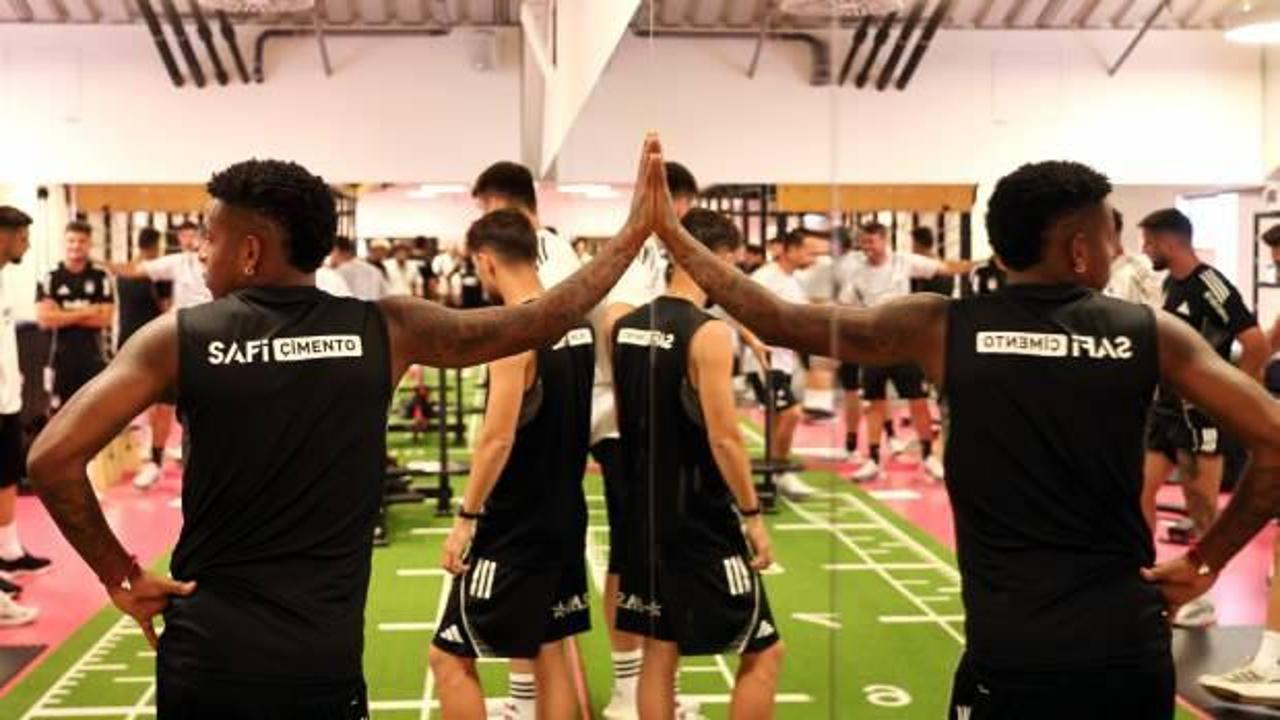 Beşiktaş günü tek antrenmanla tamamladı