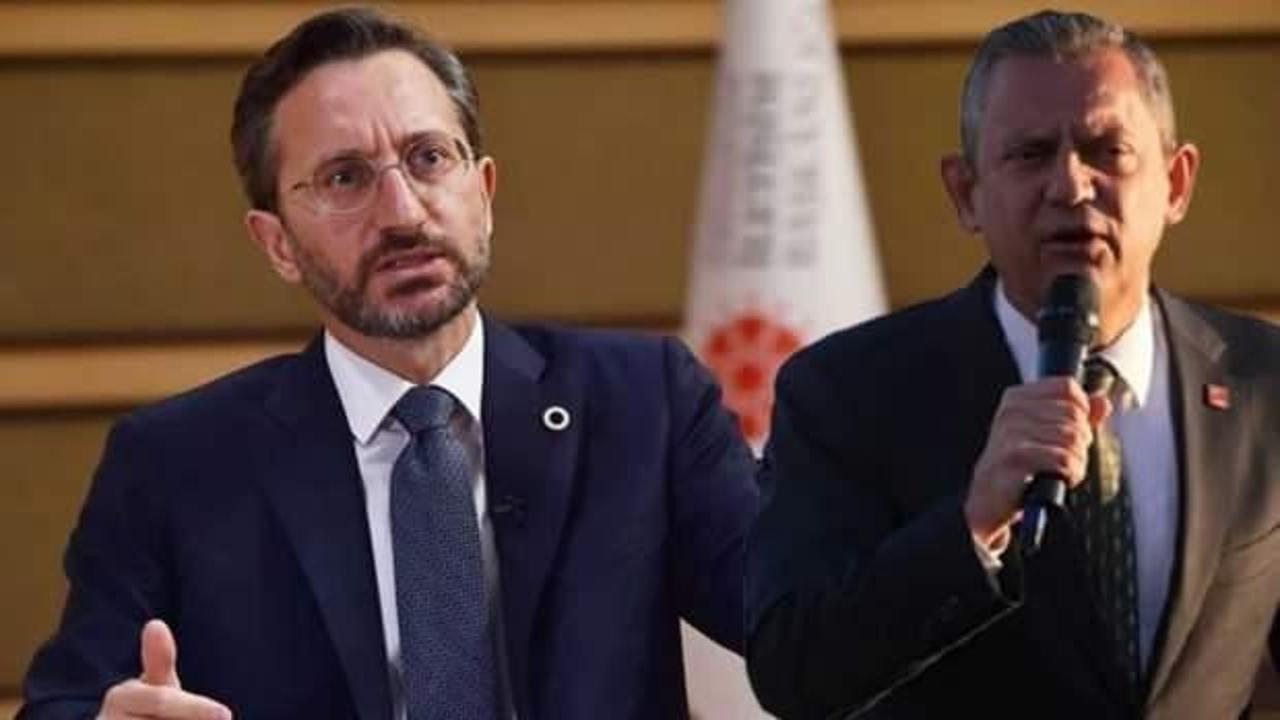 İletişim Başkanı Altun'dan, Özgür Özel'e tepki: Siyasetin değil sokak vesayetinin dili