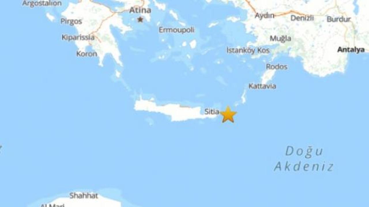 Muğla a&ccedil;ıklarında 5 şiddetinde deprem