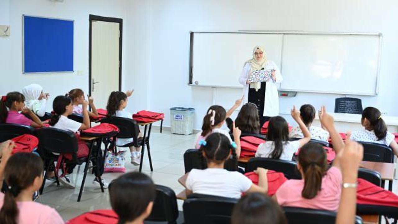 Öğrencilerin "Genç KOMEK Yaz Okulu" heyecanı başladı