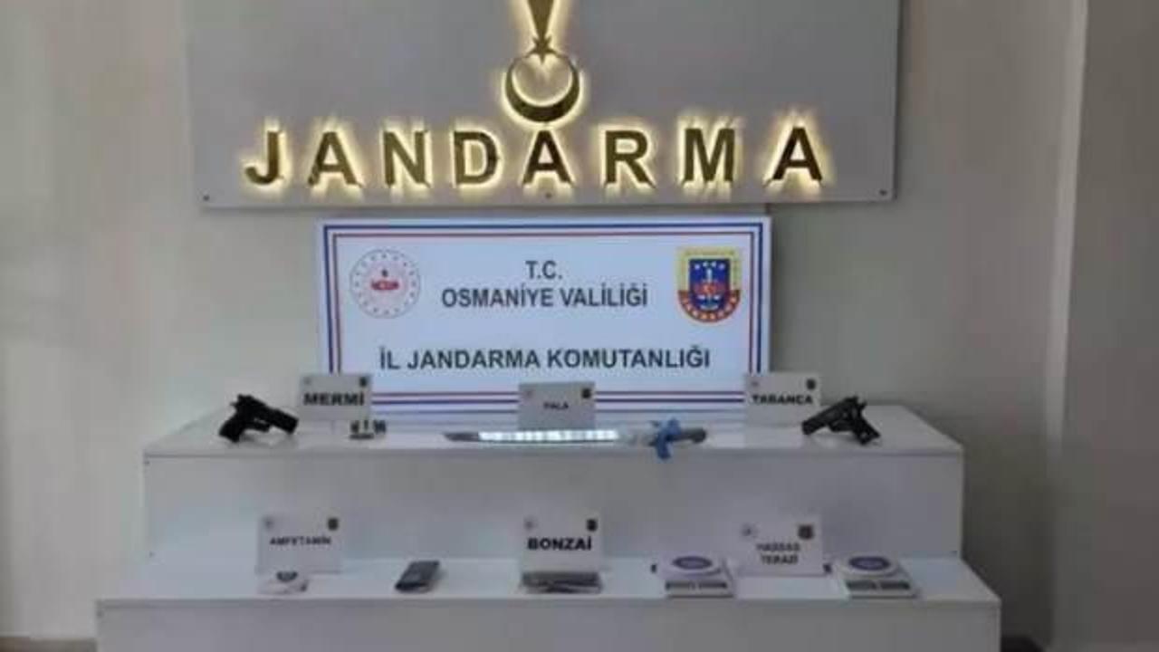 Osmaniye’de uyuşturucu operasyonu: 2 gözaltı