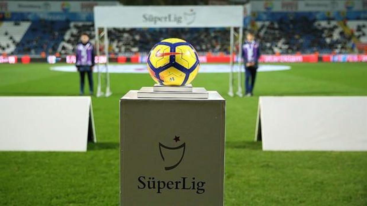 Süper Lig'de ilk iki haftanın maç programı belli oldu