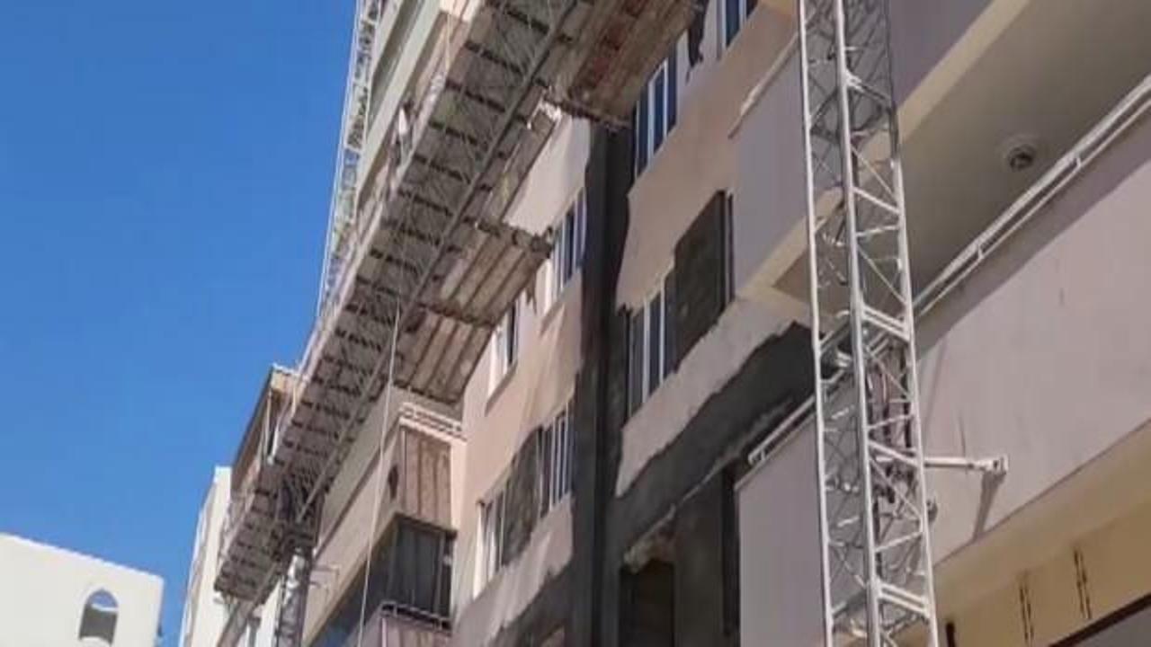 Tadilat sırasında iskele kırıldı, işçiler yere çakıldı: 2 ölü, 1 yaralı