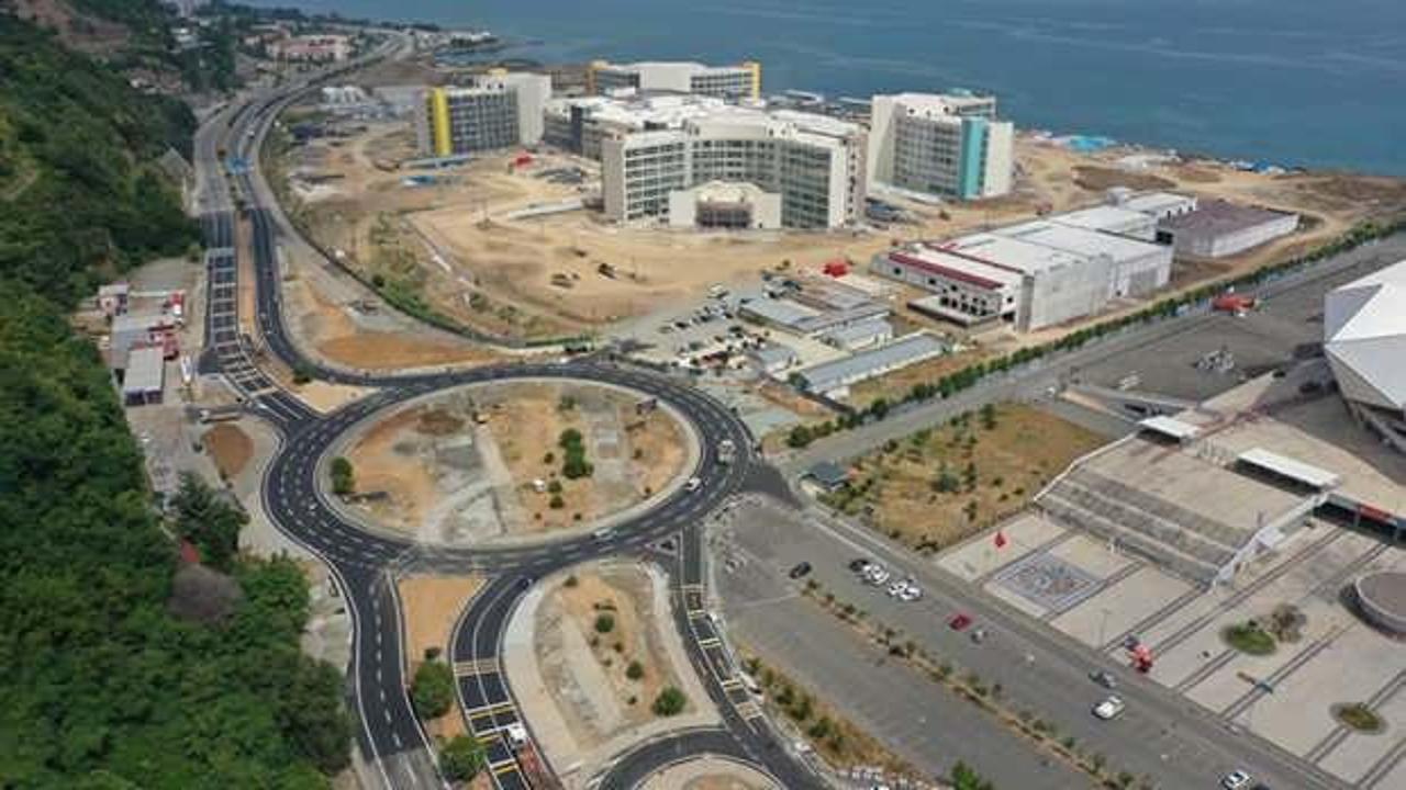 Trabzon Şehir Hastanesi Kavşağı trafiğe açıldı