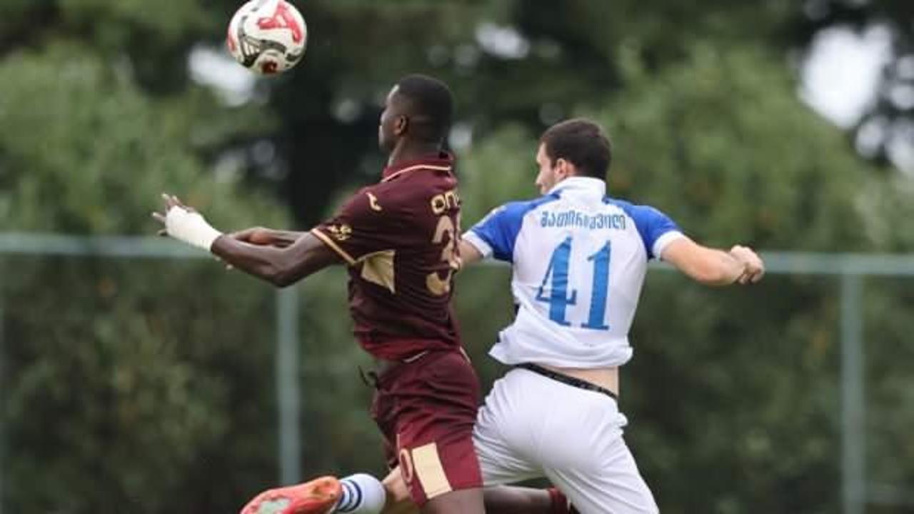 Trabzonspor, Dinamo Tiflis'le berabere kaldı