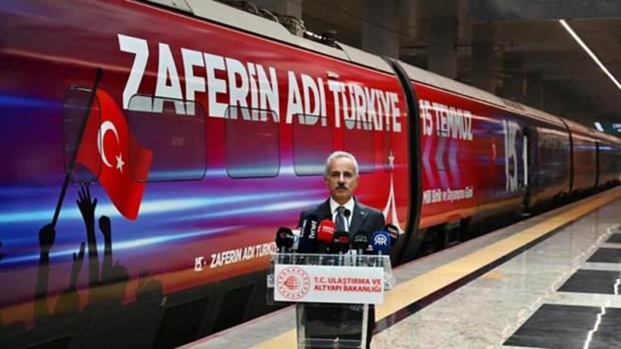 15 Temmuz Demokrasi ve Milli Birlik treni bir kez daha raylarda…