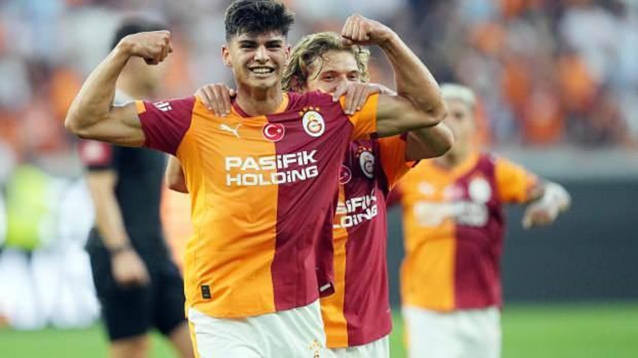 2007'li yıldız sahneye çıktı! Galatasaray hazırlık maçında güldü