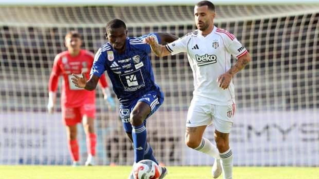 5 gollü maçta Beşiktaş, 10 kişilik rakibine diş geçiremedi