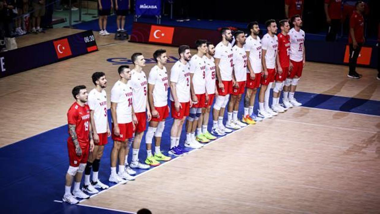  A Milli Erkek Voleybol Takımı, Arjantin'e 3-2 mağlup oldu