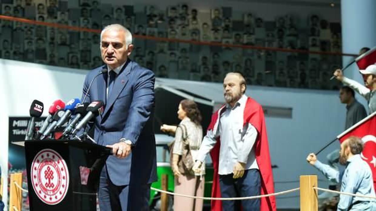 Bakan Ersoy: 15 Temmuz’da emperyalist düzen püskürtüldü