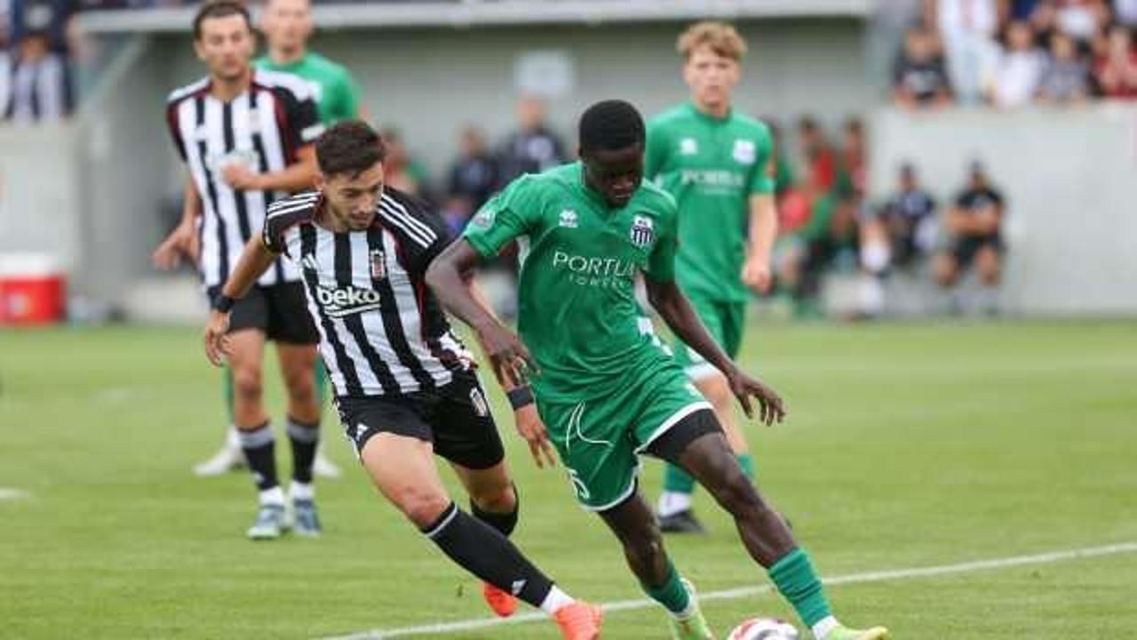 Beşiktaş'tan tatsız prova! Yine kaybetti