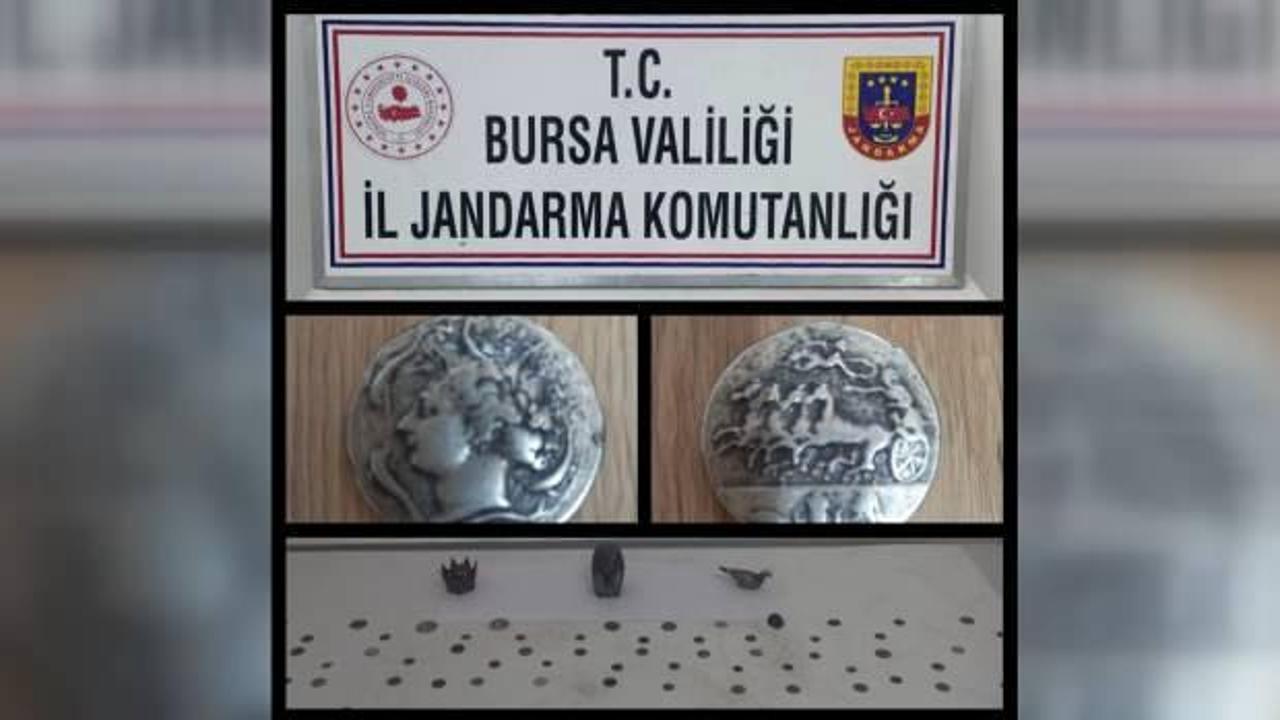 Bursa'da tarihi eser operasyonu: 2 gözaltı